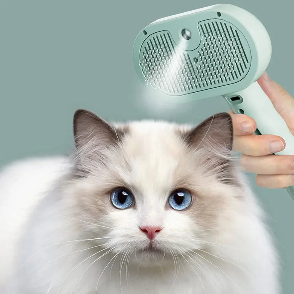 Pet Spray Hair Comb – Groom, Detangle & Refresh Instantly