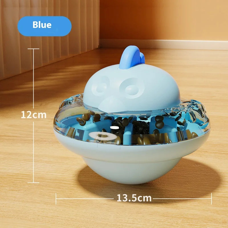 Chicken-Shaped Pet Food Dispenser – Interactive Slow Feeder Toy