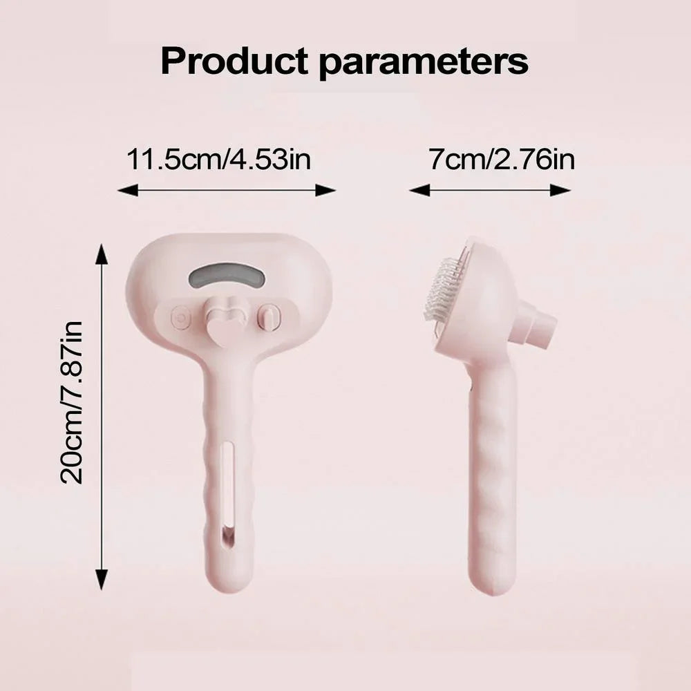 Pet Spray Hair Comb – Groom, Detangle & Refresh Instantly