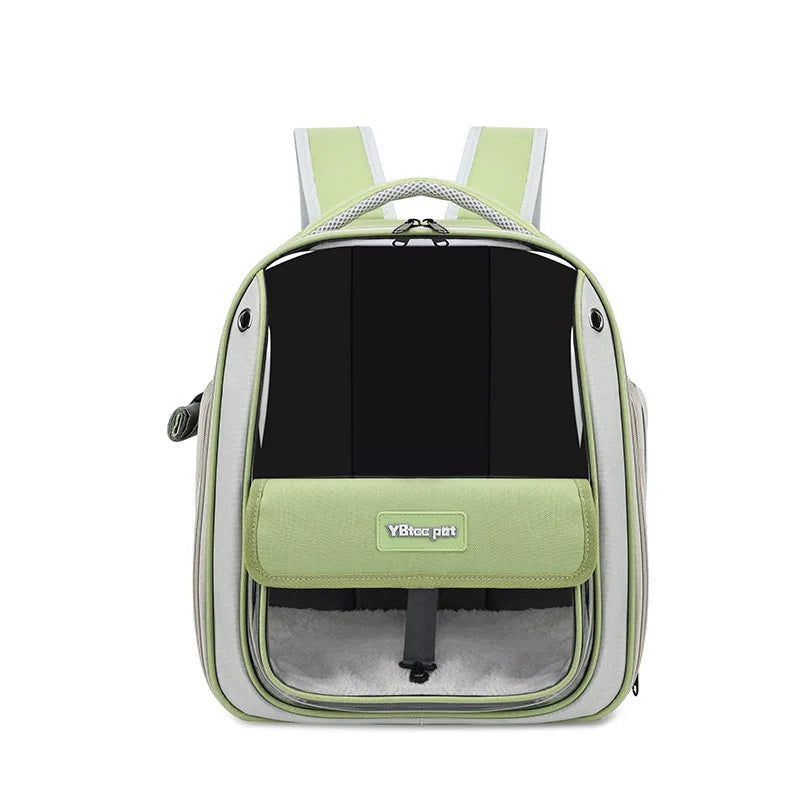 Transparent Cat Backpack – Stylish, Breathable & Travel-Ready