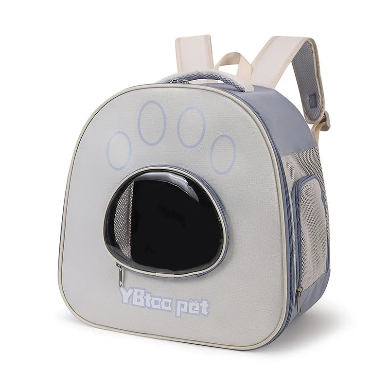 Transparent Cat Backpack – Stylish, Breathable & Travel-Ready