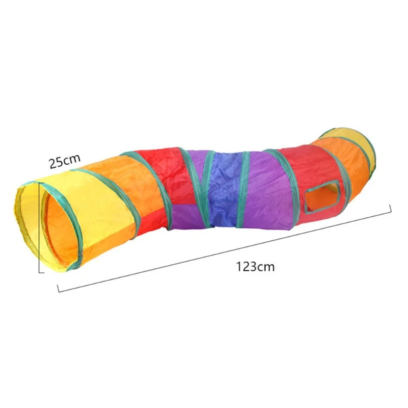 Collapsible Cat Tunnel – Fun, Foldable & Interactive Play Tube