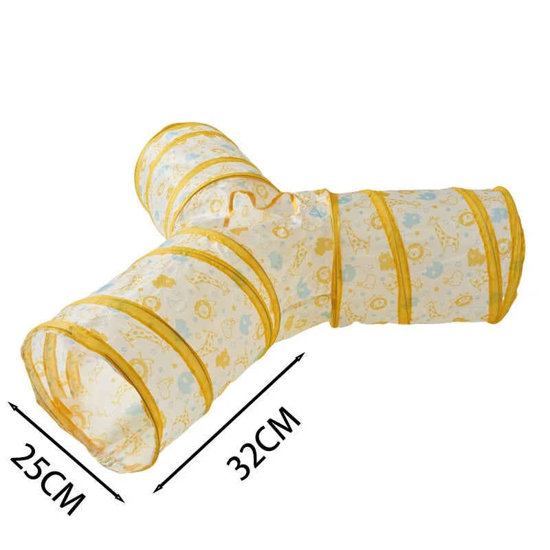 Collapsible Cat Tunnel – Fun, Foldable & Interactive Play Tube
