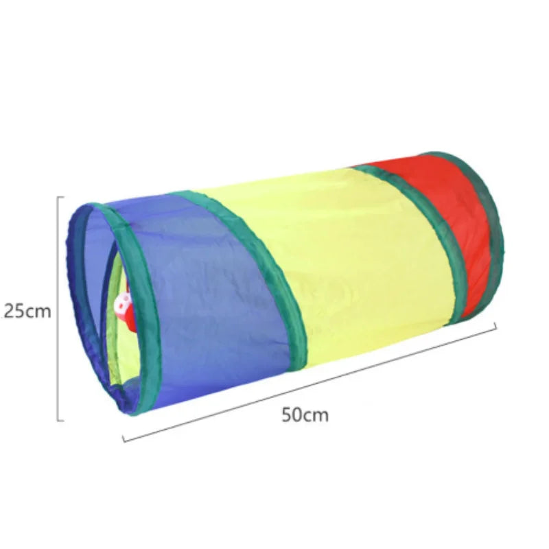 Collapsible Cat Tunnel – Fun, Foldable & Interactive Play Tube