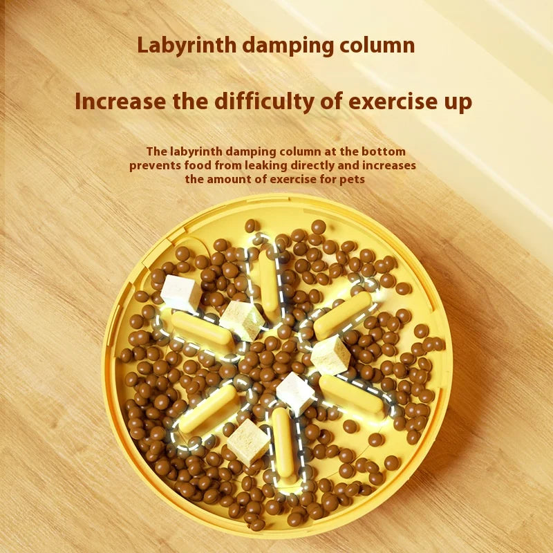 Chicken-Shaped Pet Food Dispenser – Interactive Slow Feeder Toy