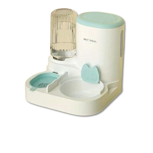 2-in-1 Automatic Pet Feeder & Water Dispenser